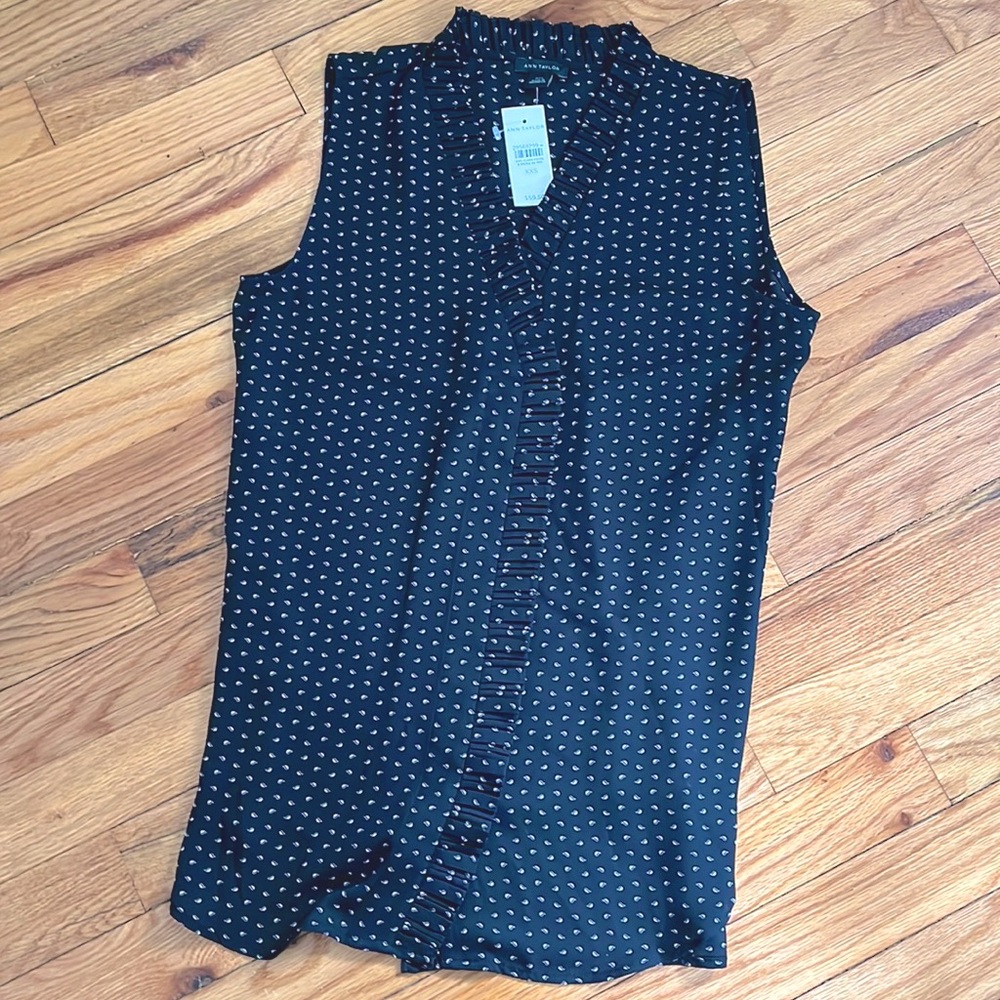 Ann Taylor sleeveless blouse